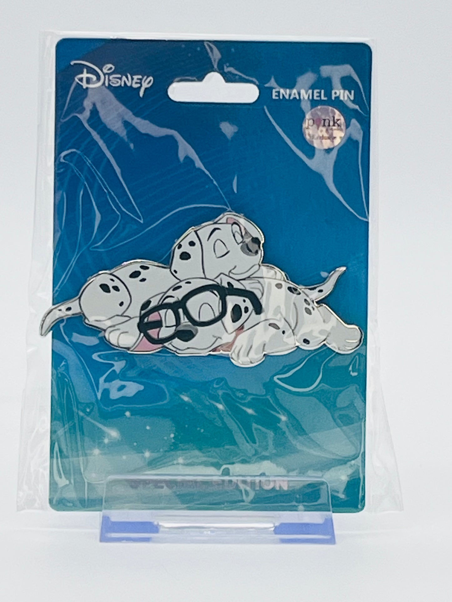 Pink a la Mode (PALM) Disney 101 Dalmatians Puppies Pile Special Edition Enamel Pin.