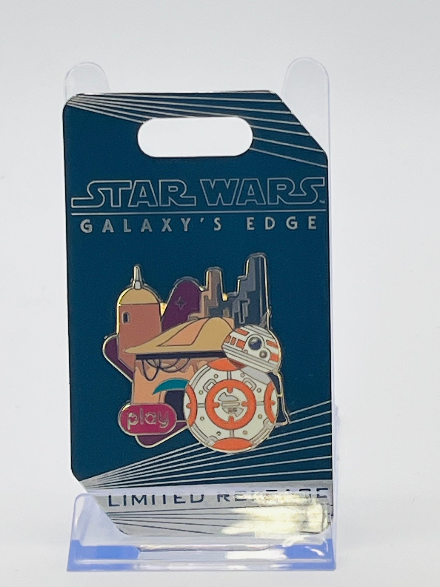 Disney Parks Play App "Black Spire Explorer" BB-8 Pin