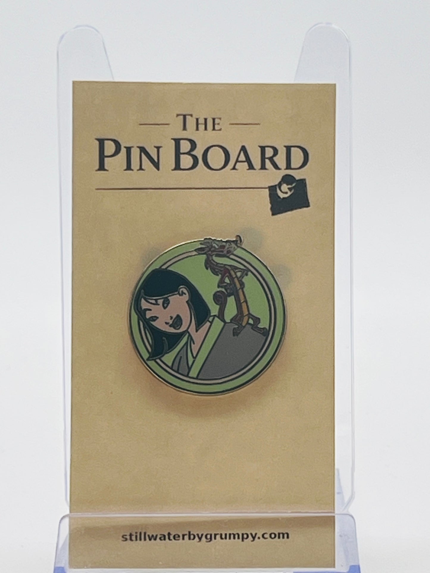 Disney Parks Princess Portrait Booster Set: Mulan & Mushu Pin