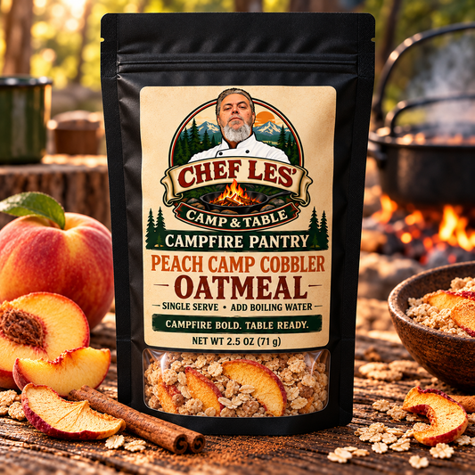 Peach Camp Cobbler