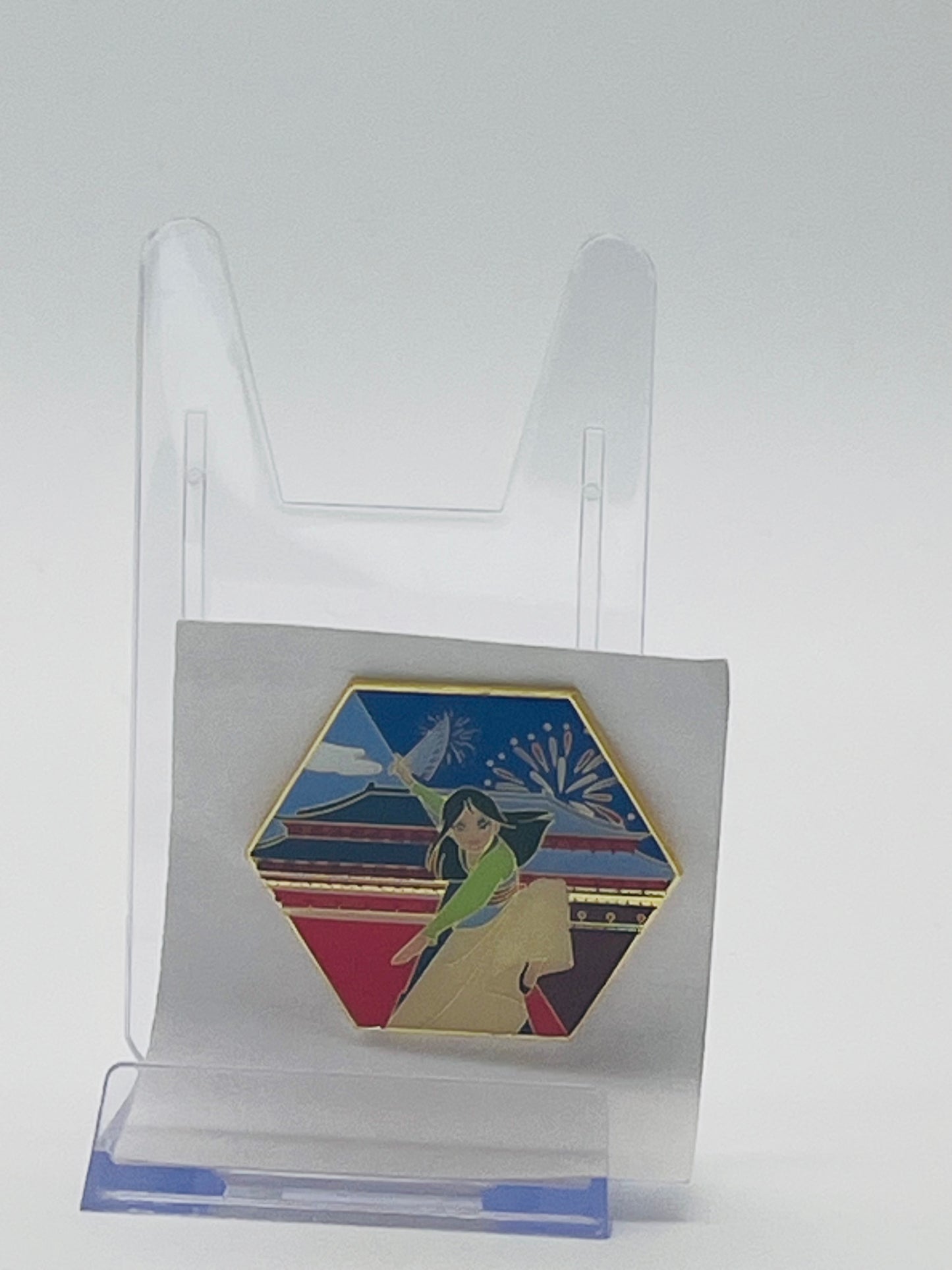 Loungefly Disney Princess Day & Night Series Mulan Enamel Pin.