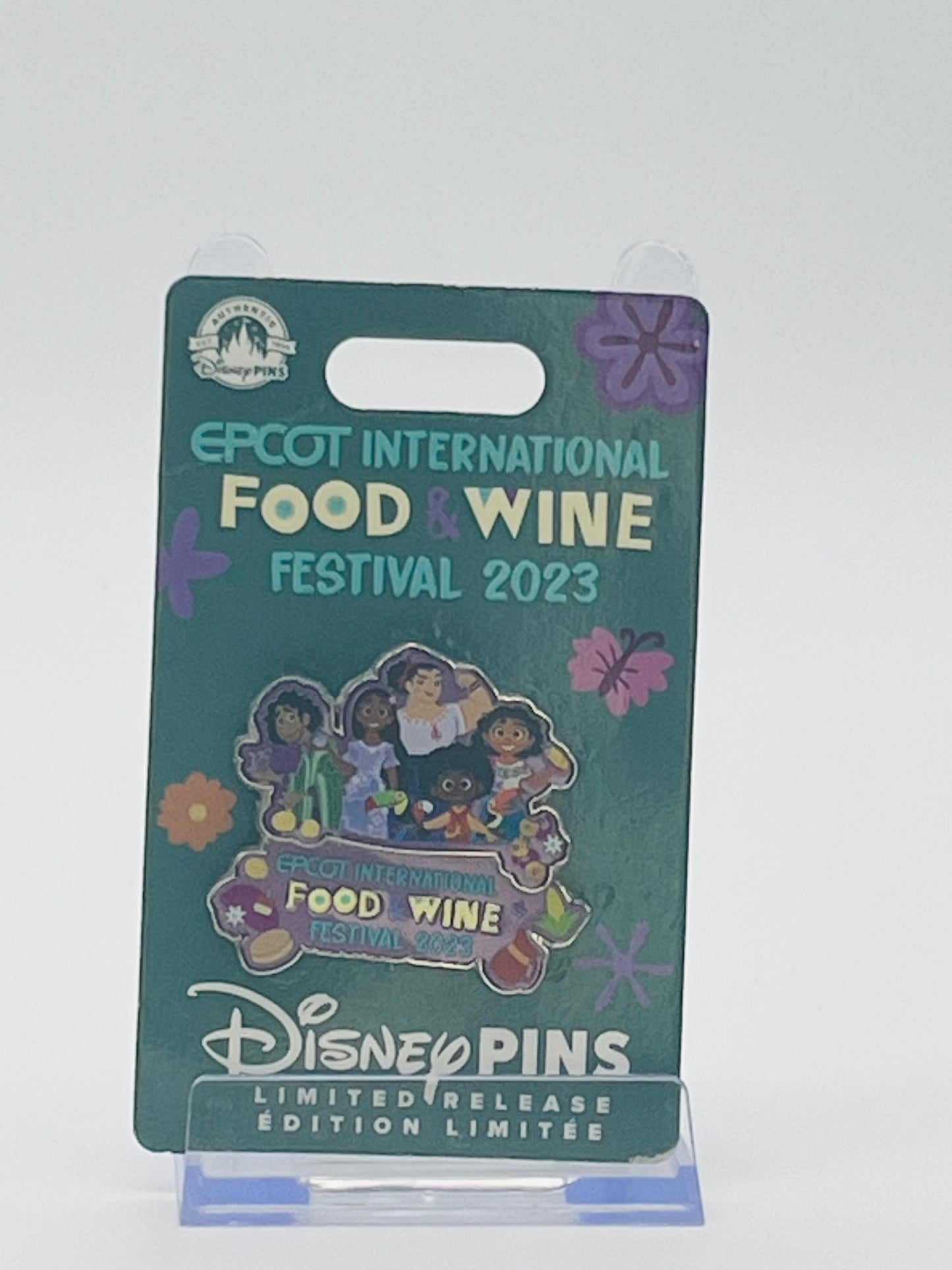 Disney Parks Limited Release Encanto Madrigal Family Pin from the 2023 EPCOT International Food & Wine Festival.