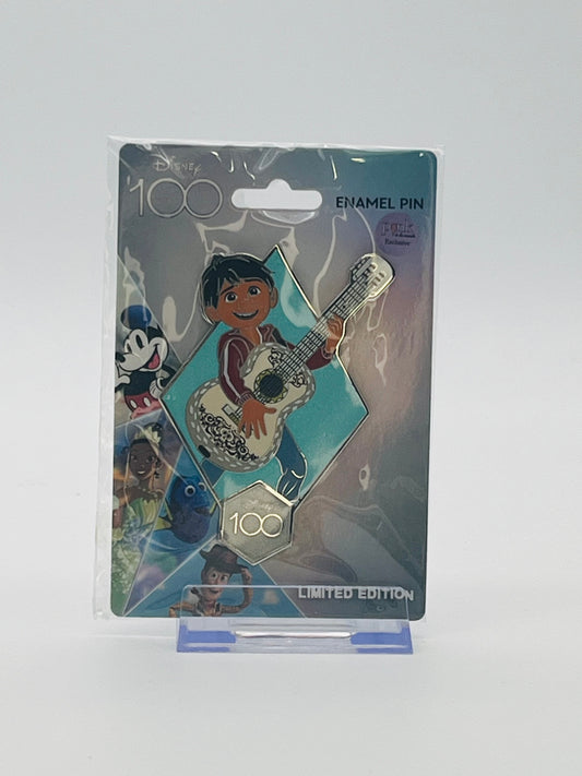 Disney 100th Anniversary Miguel with Guitar Limited Edition Pin.