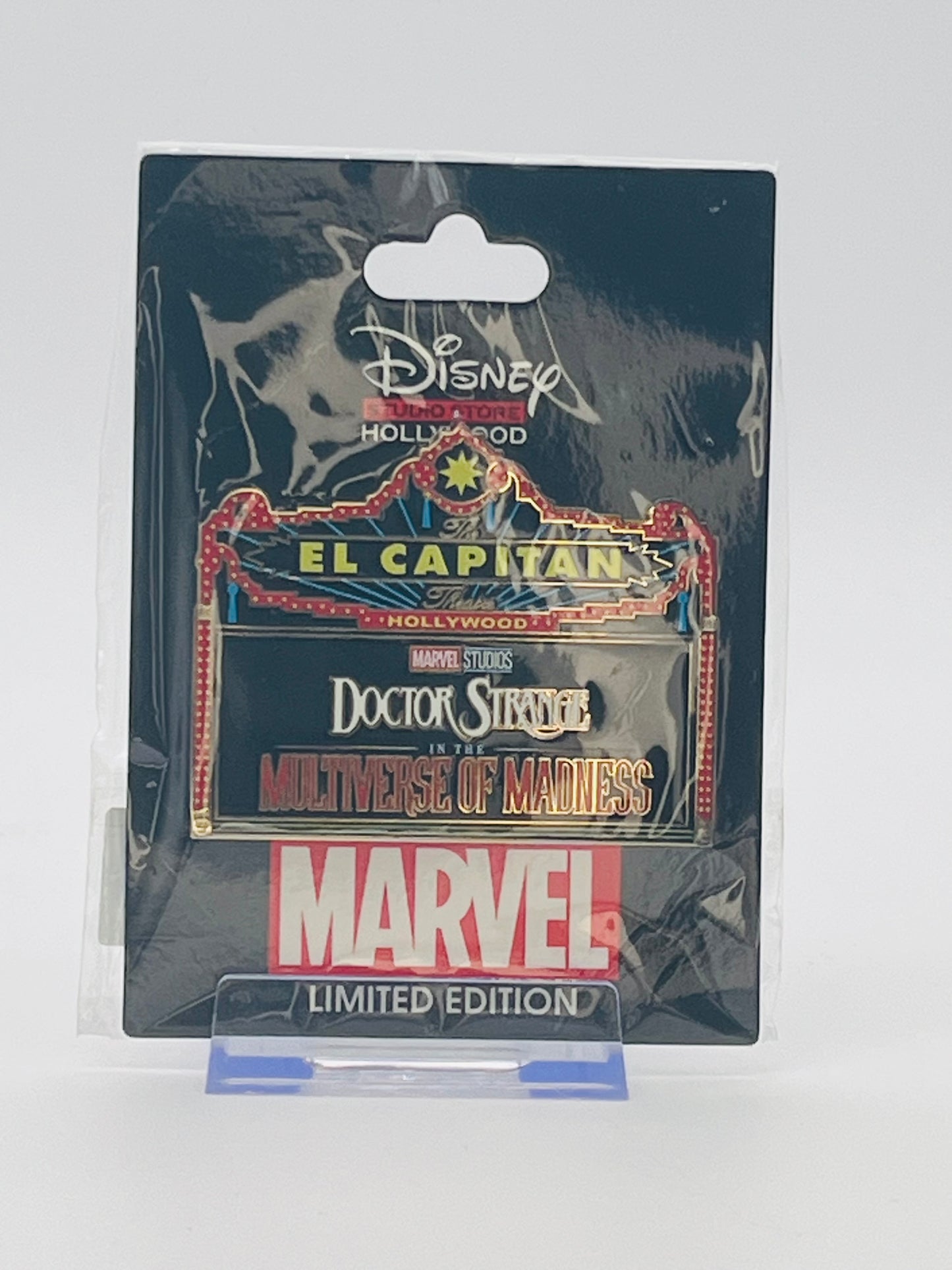 Disney Studio Store Hollywood (DSSH) El Capitan Theatre Marquee Pin featuring Marvel Studios' Doctor Strange in the Multiverse of Madness