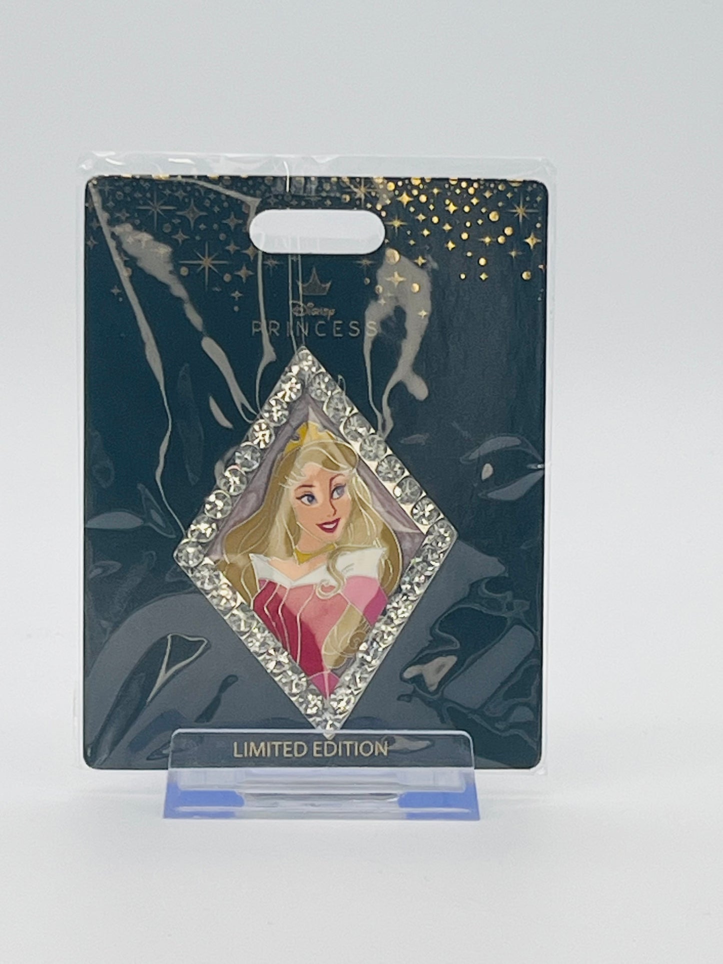 Disney Pins Blog (DPB) Exclusive Jeweled Princess Diamond Series Aurora Pin from Sleeping Beauty.