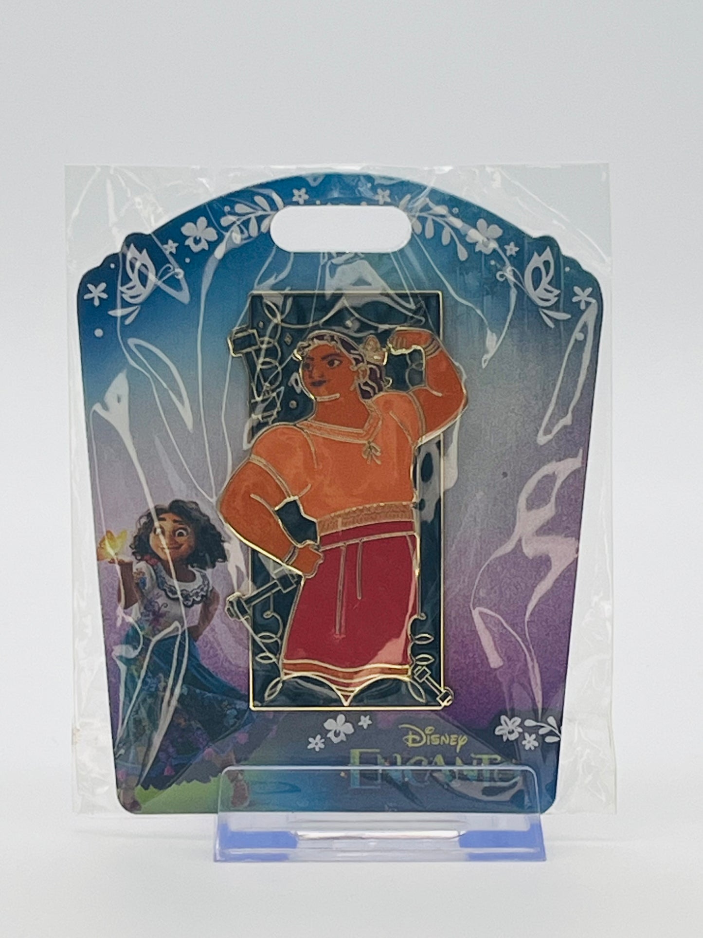 Pink a la Mode (PALM) Disney Encanto Magical Doors Series Luisa Madrigal Pin.