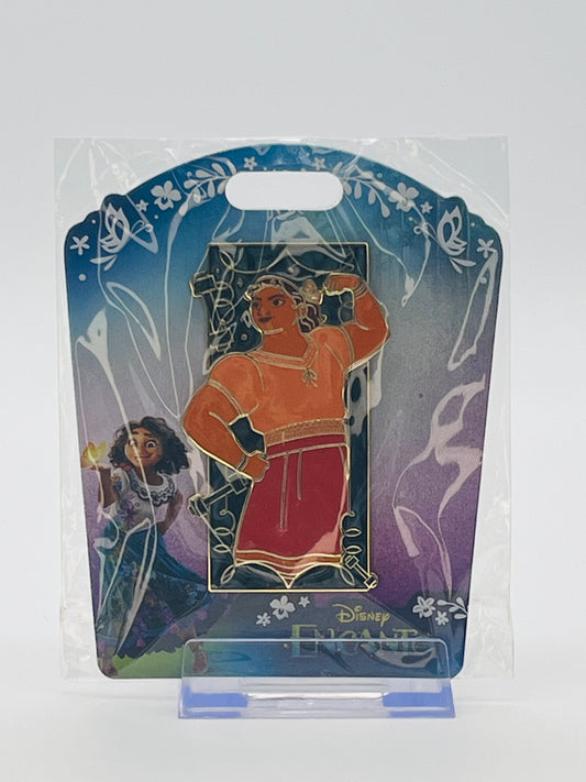Pink a la Mode (PALM) Disney Encanto Magical Doors Series Luisa Madrigal Pin.