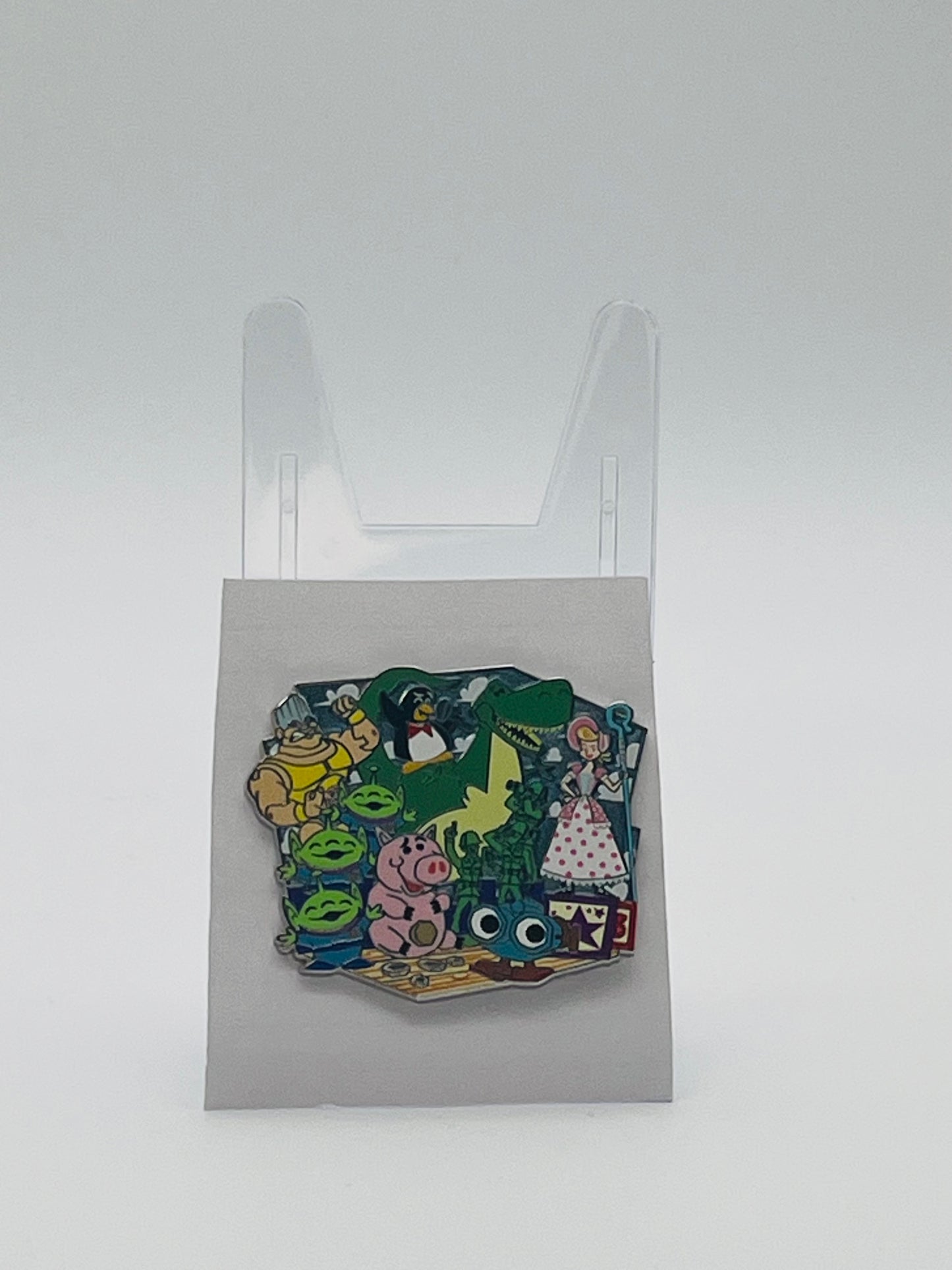 Disney Parks Open Edition Toy Story Supporting Cast Family Cluster Pin.