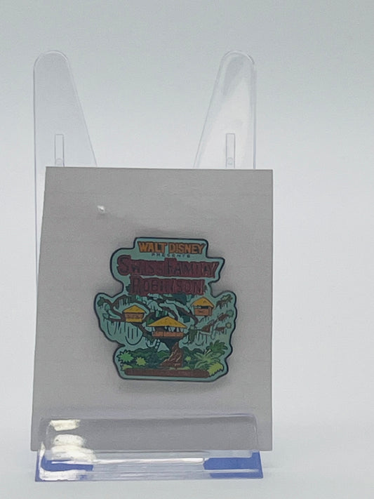 Disneyland Paris (DLP) Swiss Family Robinson Movie Logo & Treehouse Trading Pin.