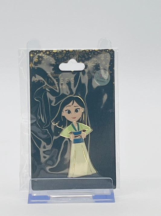 Pink a la Mode (PALM) Disney Princess "The Happiest Collection On Earth" Mulan Cutie Enamel Pin.