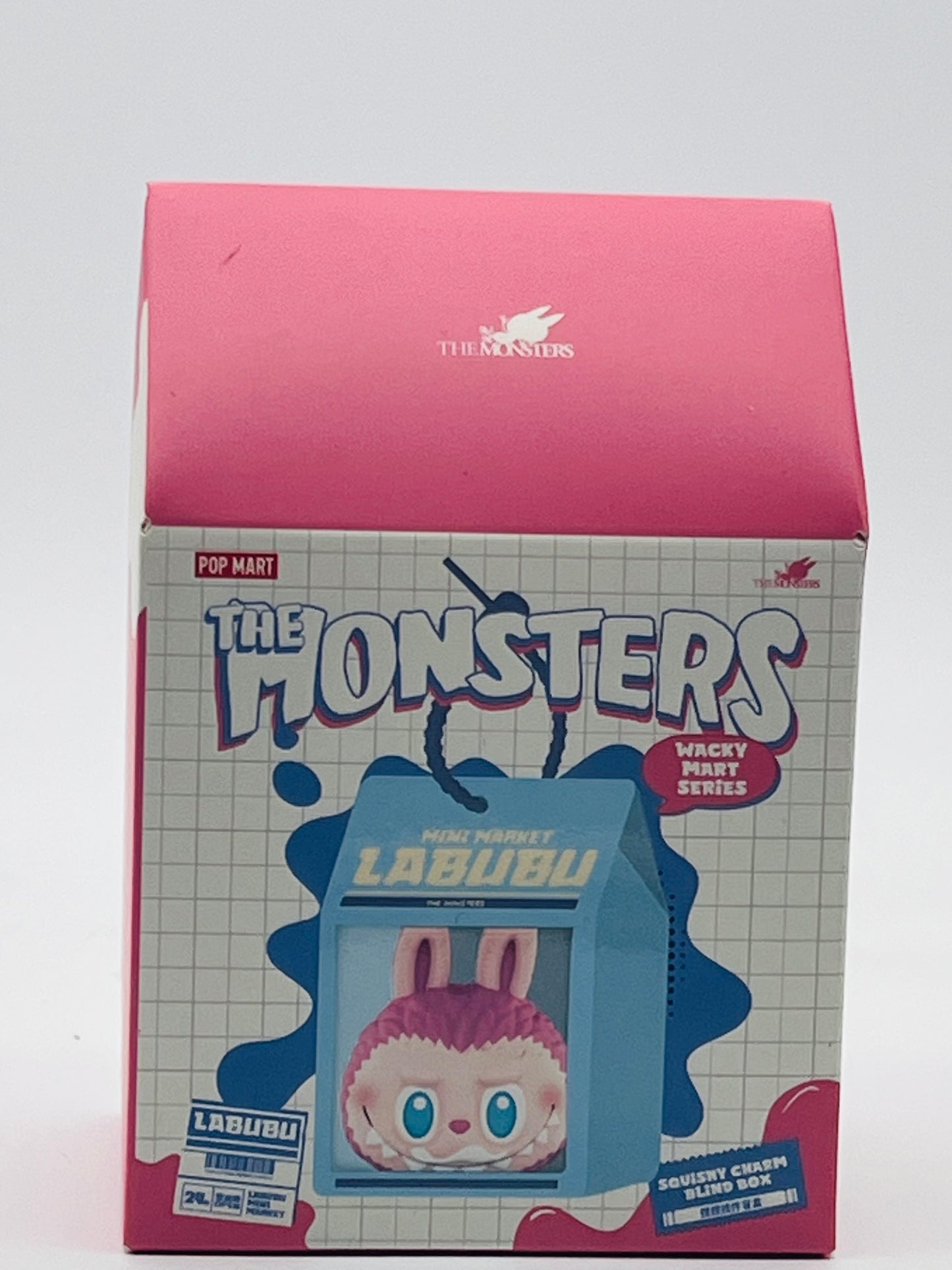 factory-sealed POP MART The Monsters: Wacky Mart Series Squishy Charm Blind Box