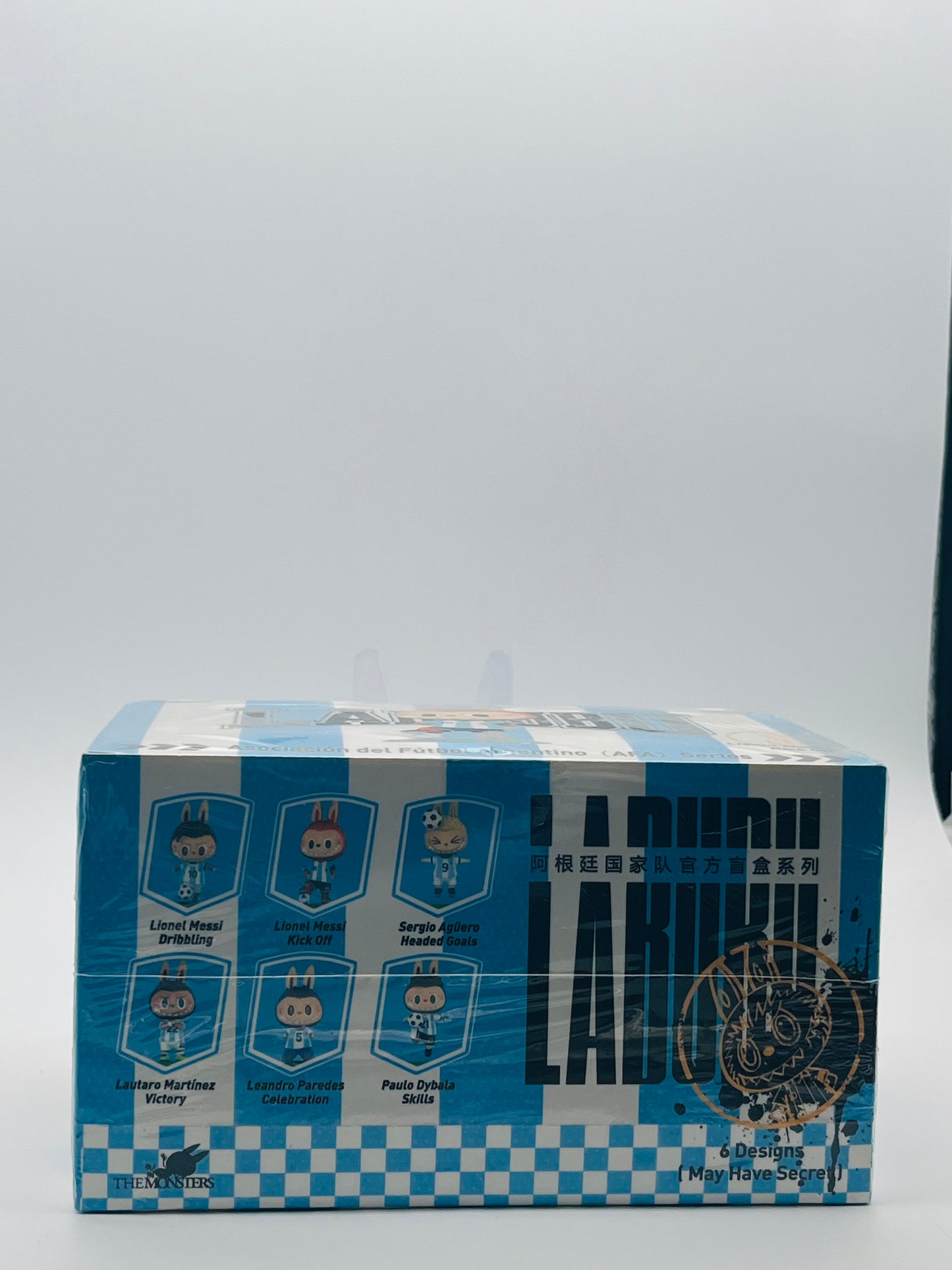 actory-sealed master display case of The Monsters: Asociación del Fútbol Argentino (AFA) Series Blind Box by POP MART.