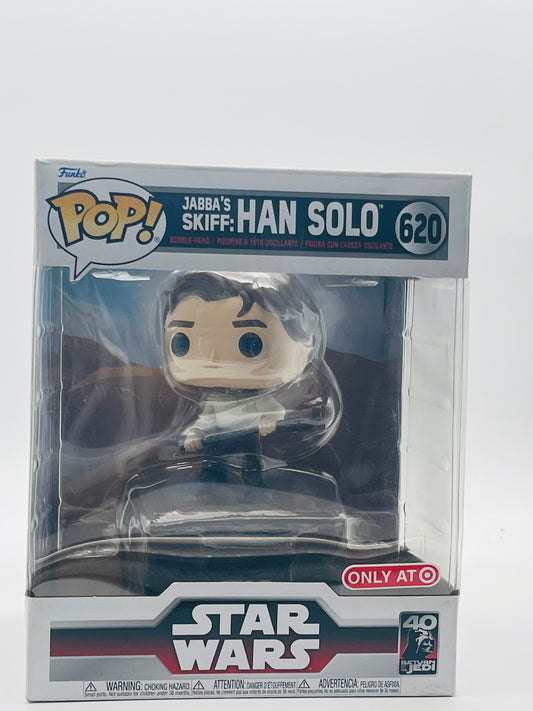 actory-sealed Funko Pop! Deluxe Star Wars: Return of the Jedi 40th Anniversary – Jabba's Skiff: Han Solo #620