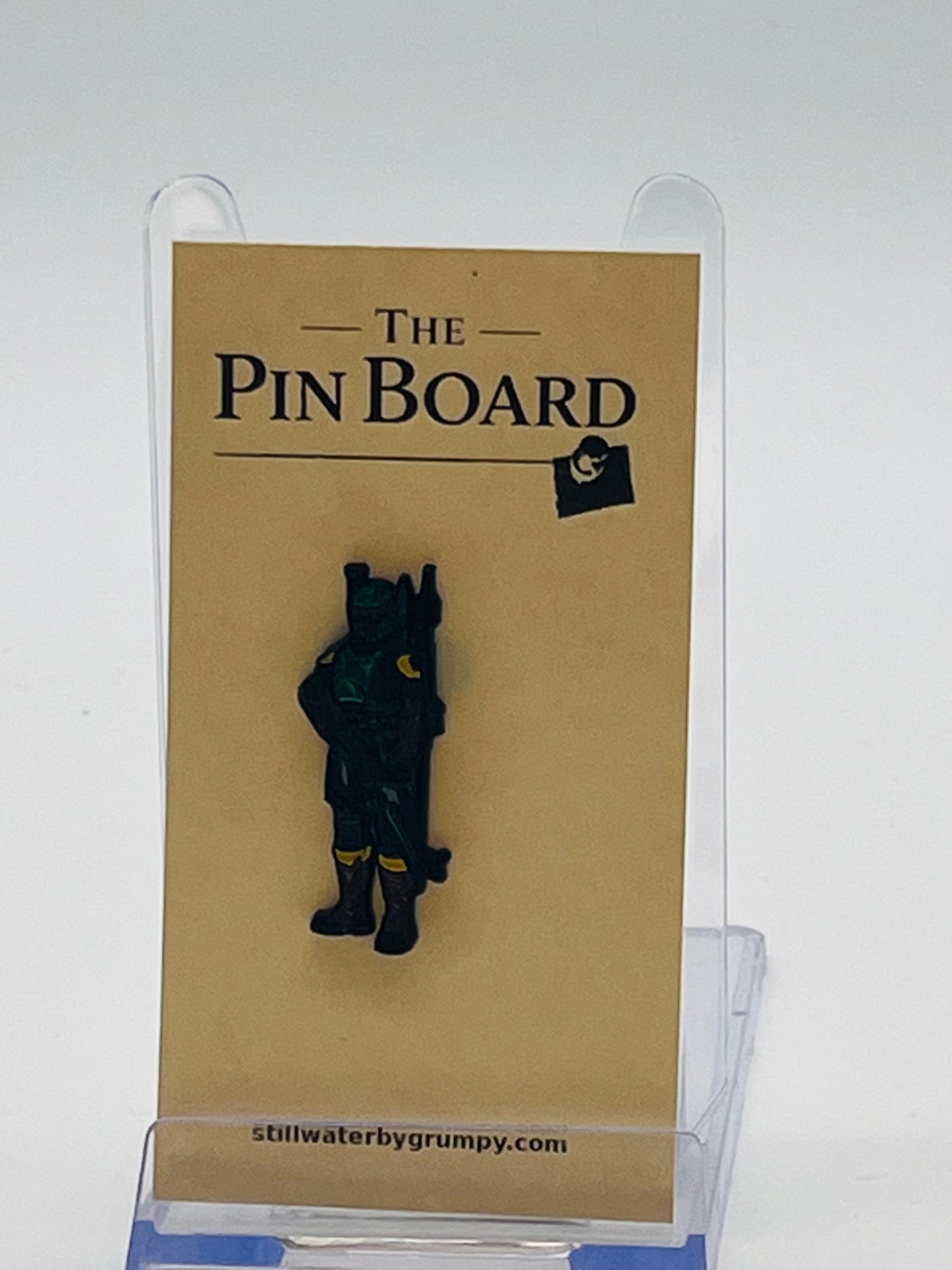 Star Wars "Boba Fett Standing with Blaster Rifle" Pin