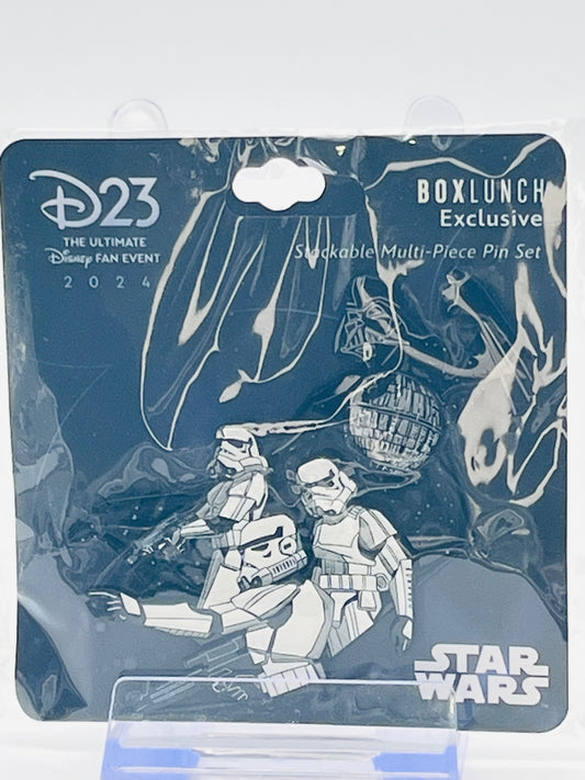 Disney D23 2024 "The Ultimate Disney Fan Event" BoxLunch Exclusive Star Wars Darth Vader Stackable Pin Se