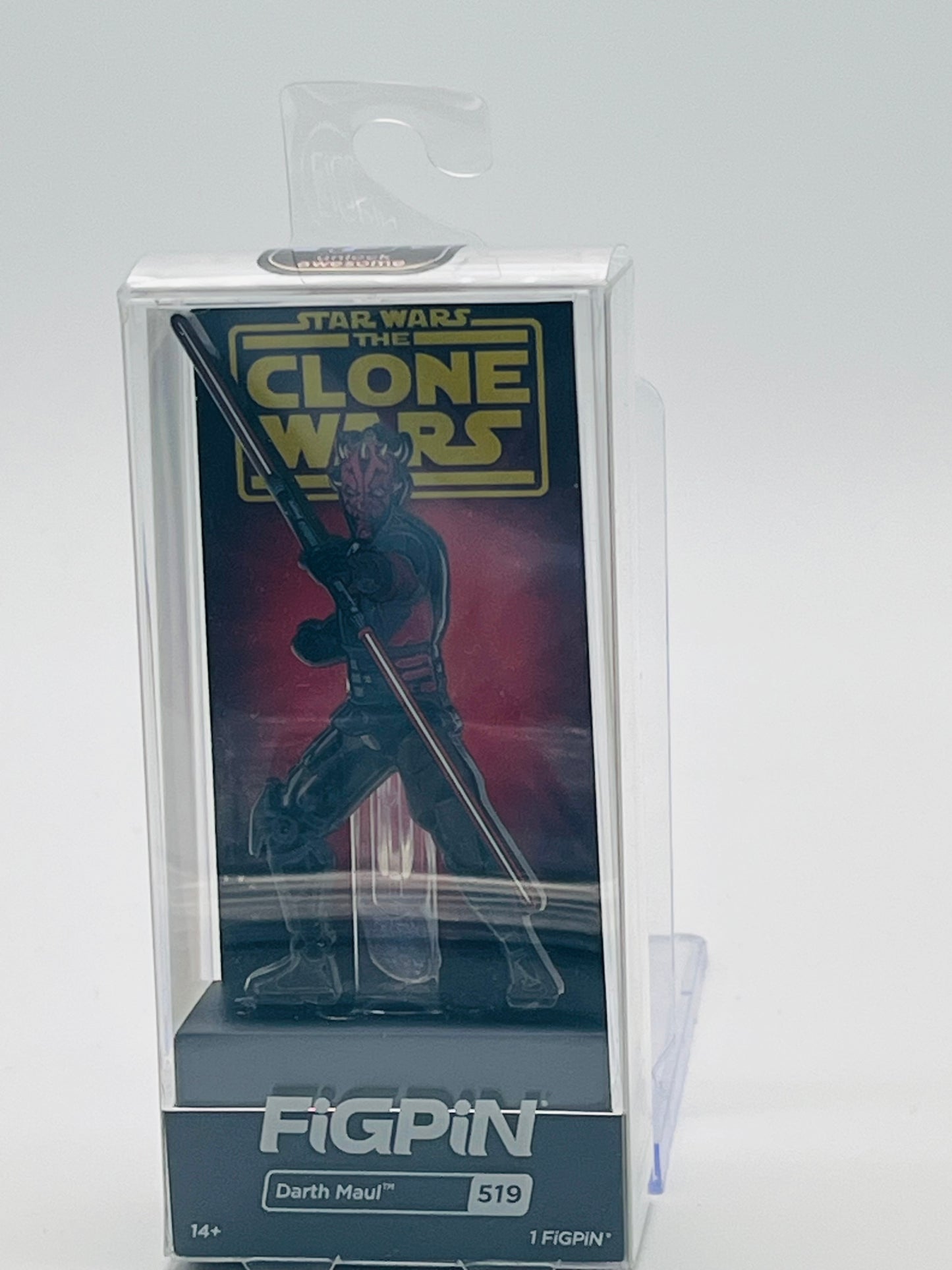 FiGPiN Star Wars: The Clone Wars Darth Maul #519 Enamel Pin.