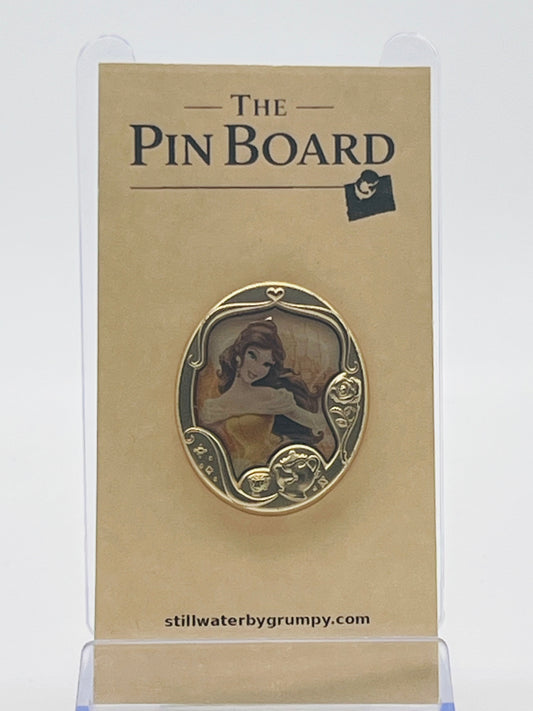 Disney Parks "Princess Gold Frame" Mystery Collection: Belle Pin