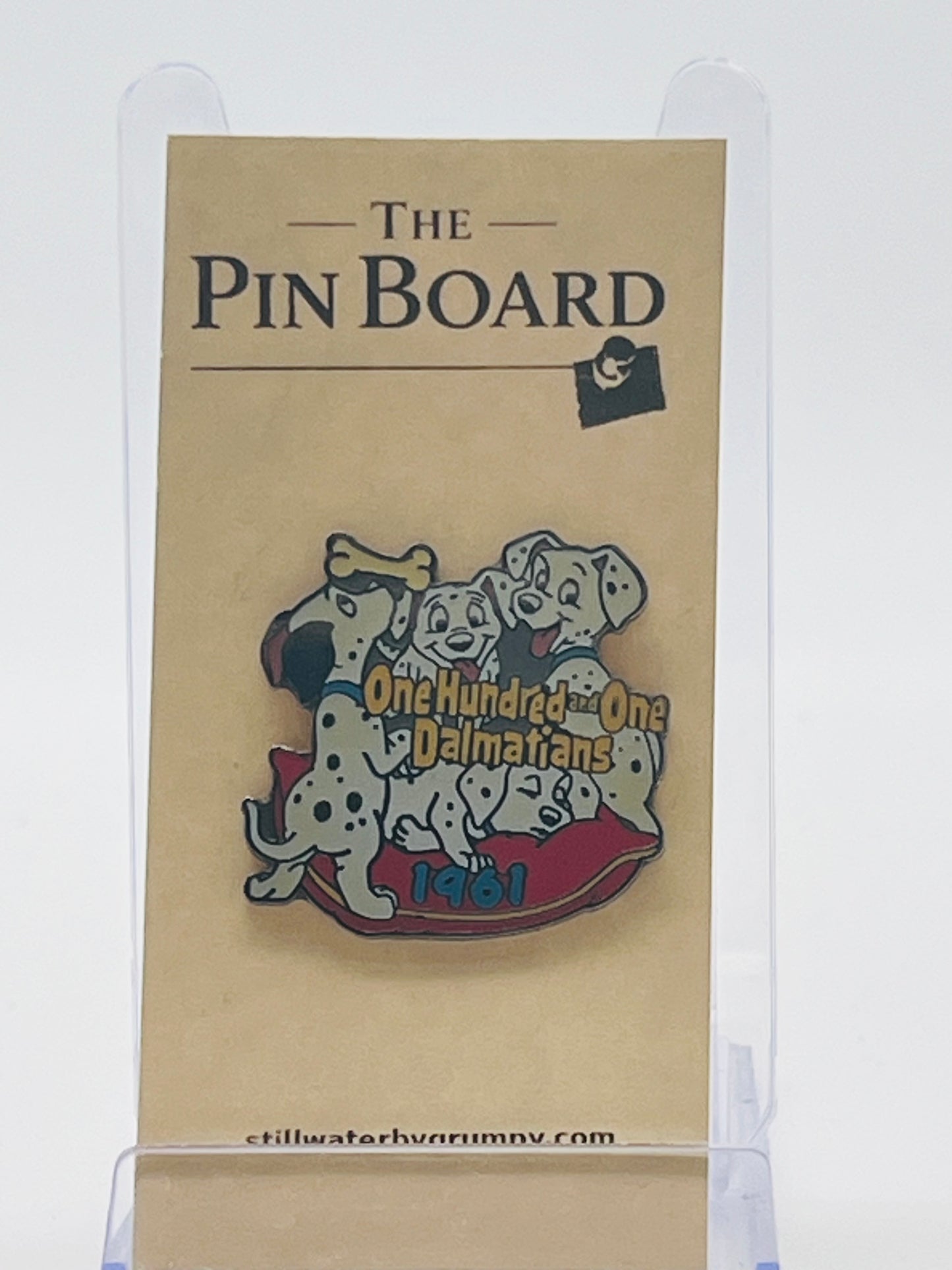 Disney 100 Years of Dreams Series: "1961" 101 Dalmatians Puppies Pin