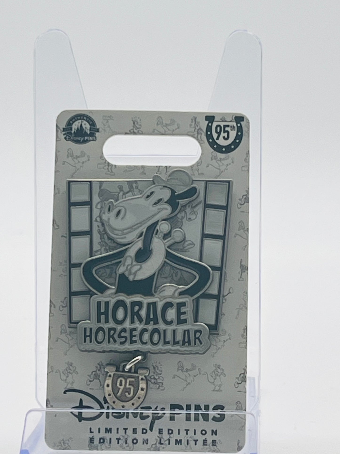 Disney Parks Horace Horsecollar 95th Anniversary Dangle Pin