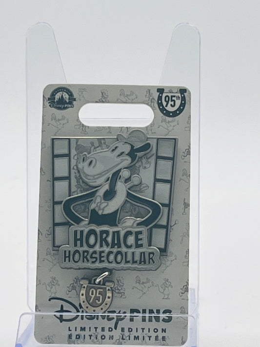 Disney Parks Horace Horsecollar 95th Anniversary Dangle Pin
