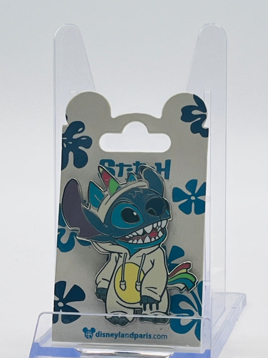 Stitch in Unicorn Pajamas" pin