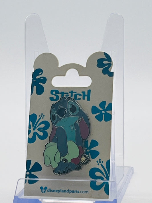 Stitch Hugging Scrump" pin