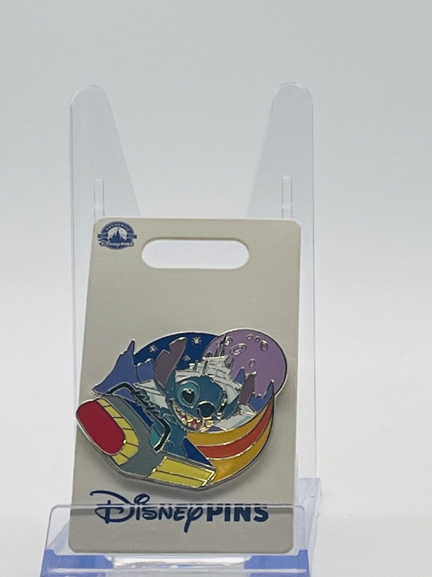 Disney Parks Walt Disney World "Lands" Booster Set: Tomorrowland Stitch Pin