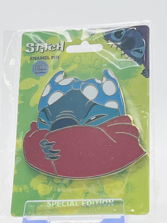 Pink a la Mode (PALM) Disney Portrait Series: "Stitch - Red Cape Bikini" Jumbo Pin,