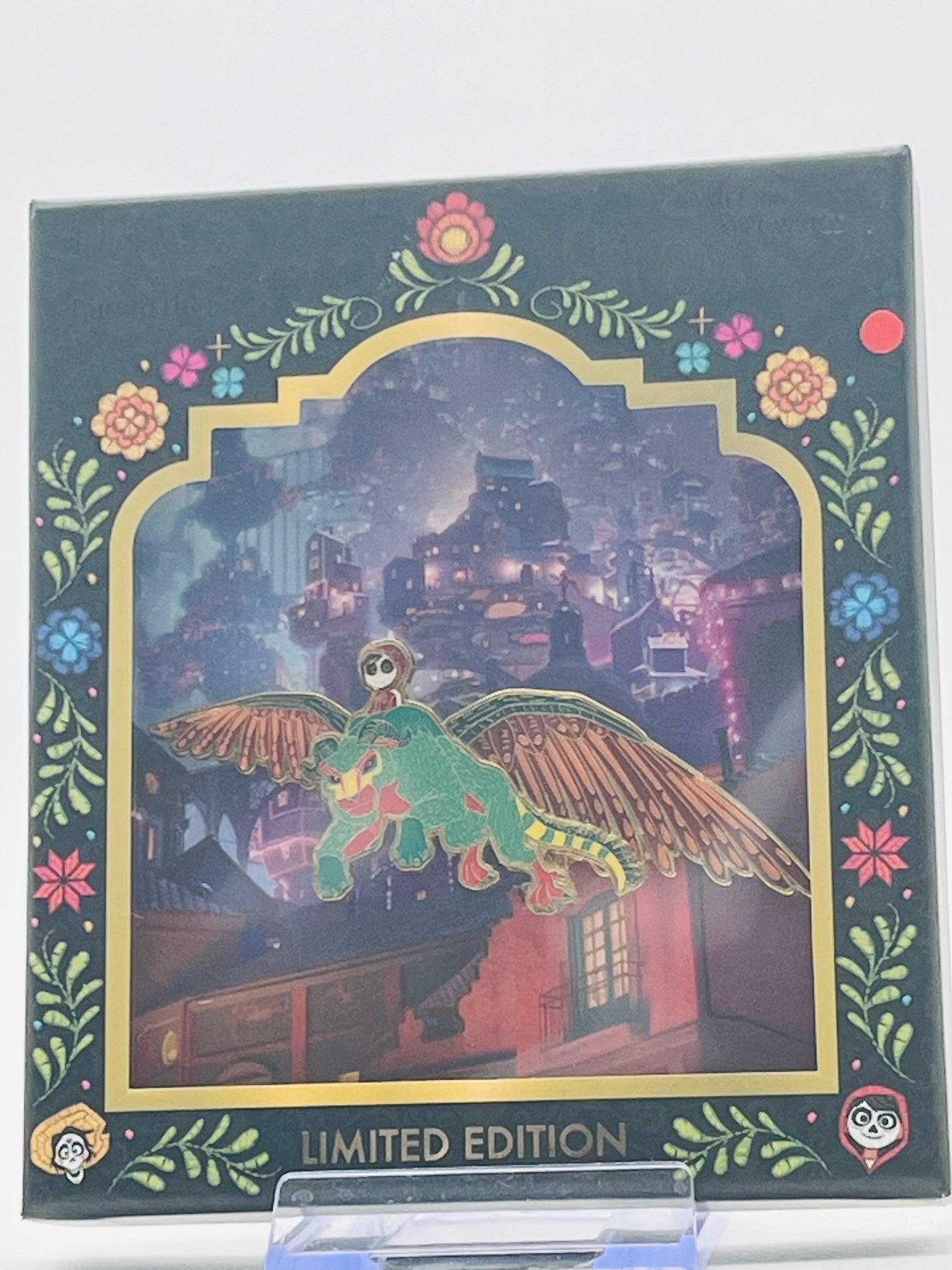 Loungefly Disney Pixar Coco "Miguel on Pepita" Collector Box Enamel Pin