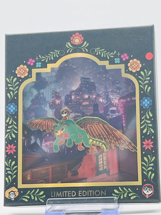 Loungefly Disney Pixar Coco "Miguel on Pepita" Collector Box Enamel Pin