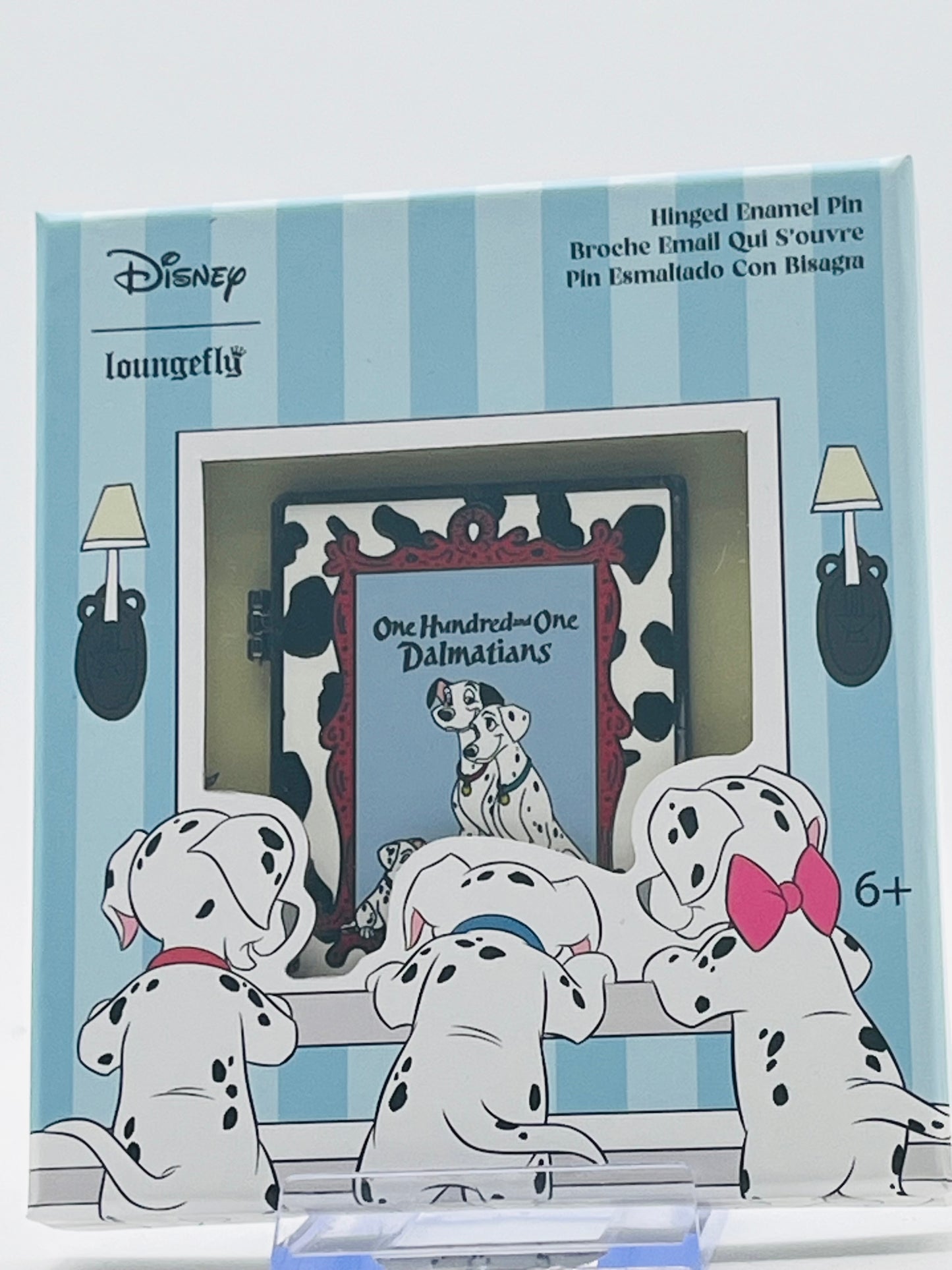 Loungefly Disney 101 Dalmatians "Book" Hinged Enamel Pin