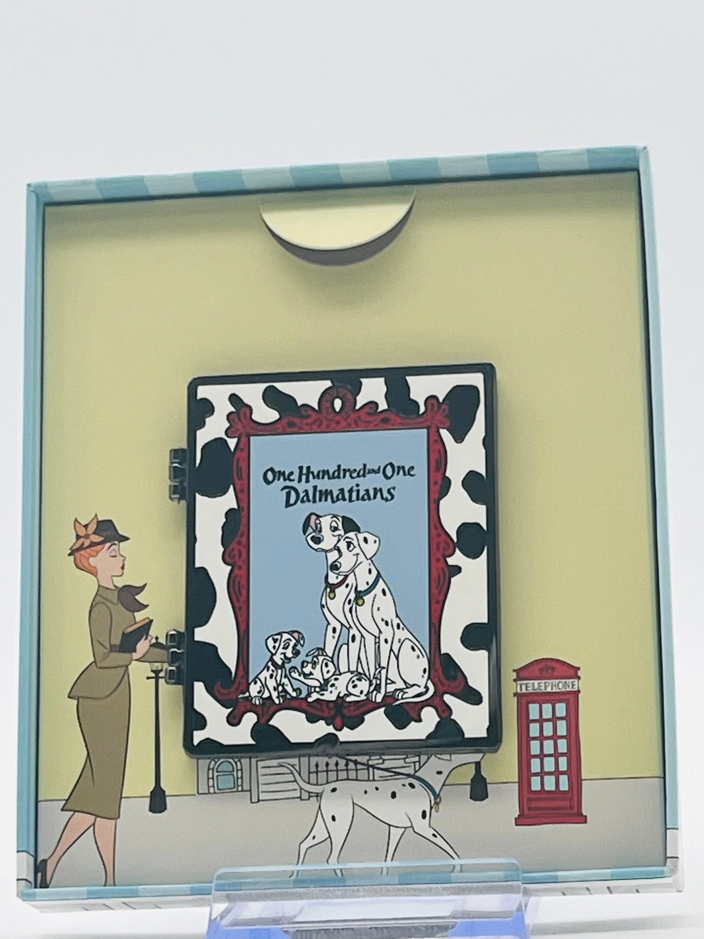 Loungefly Disney 101 Dalmatians "Book" Hinged Enamel Pin