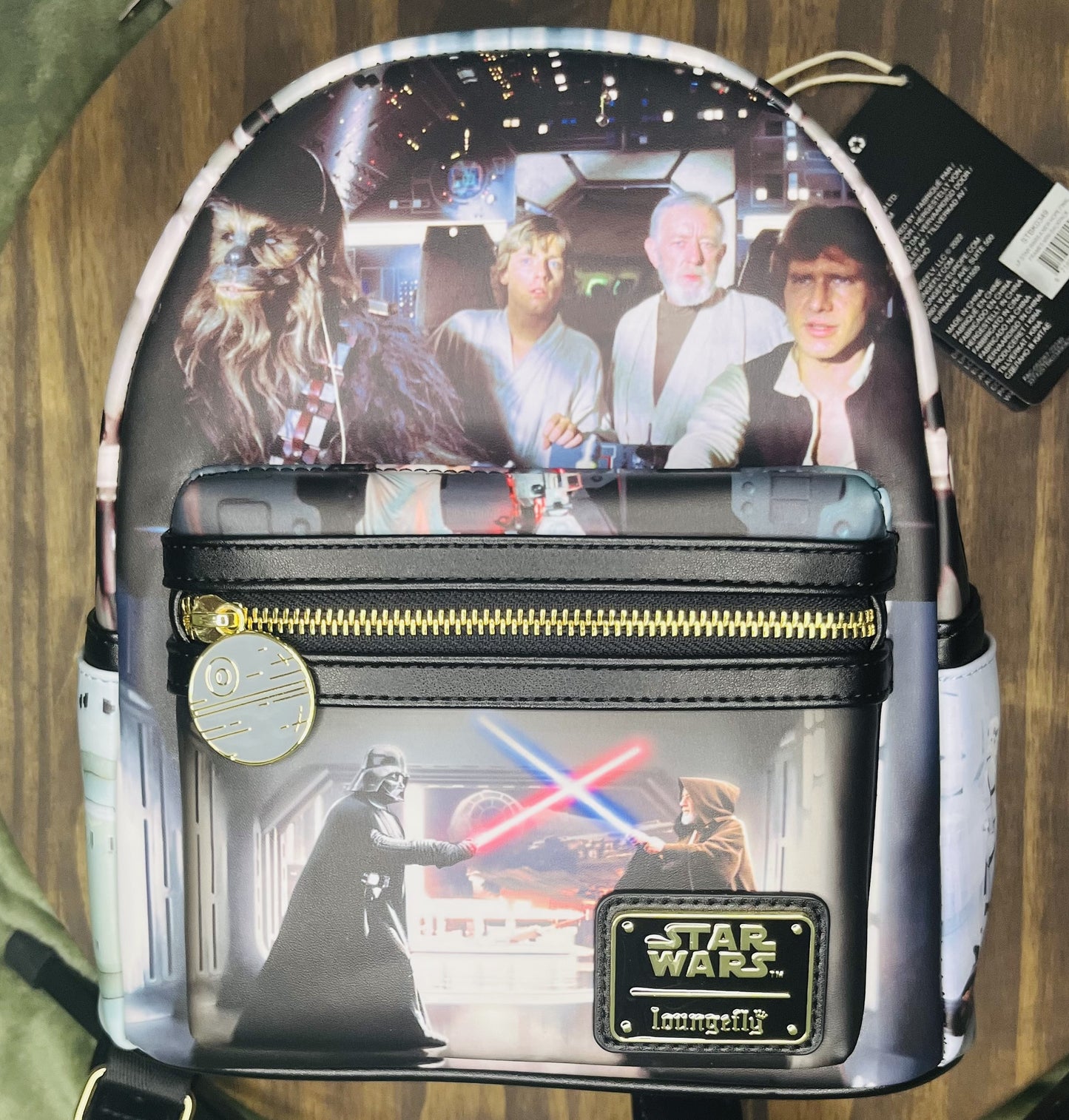 Loungefly Star Wars: Episode IV - A New Hope Final Frames Mini Backpack.
