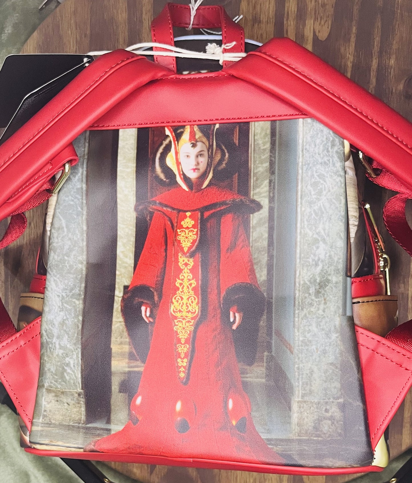 Loungefly Star Wars: Episode I - The Phantom Menace Scenes Mini Backpack.