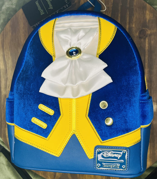 Loungefly Disney Beauty and the Beast Prince Cosplay Mini Backpack.