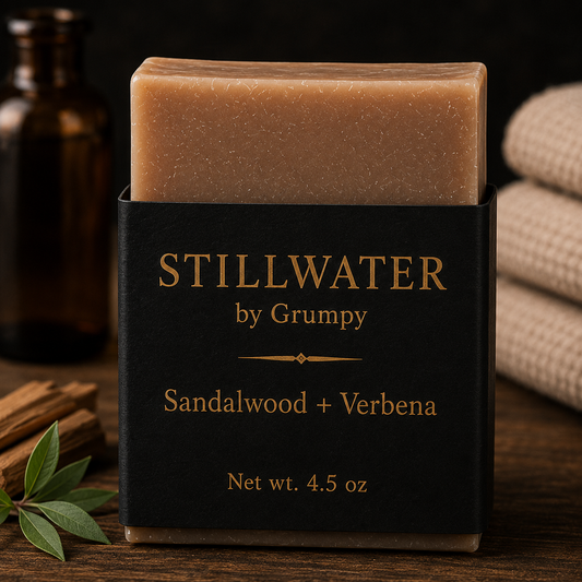 Sandalwood + Verbena Handcrafted Bar Soap